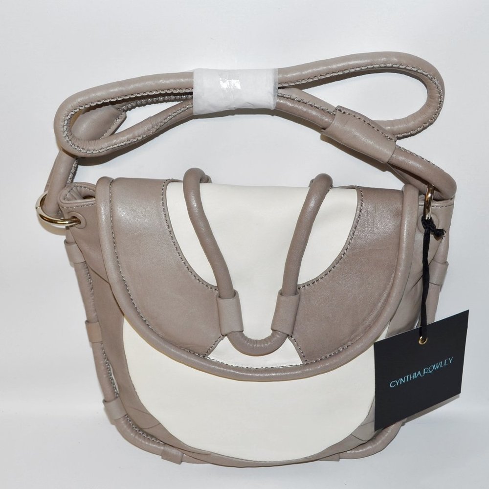NWT Cynthia Rowley Calloway Premium Leather Crossbody Bag